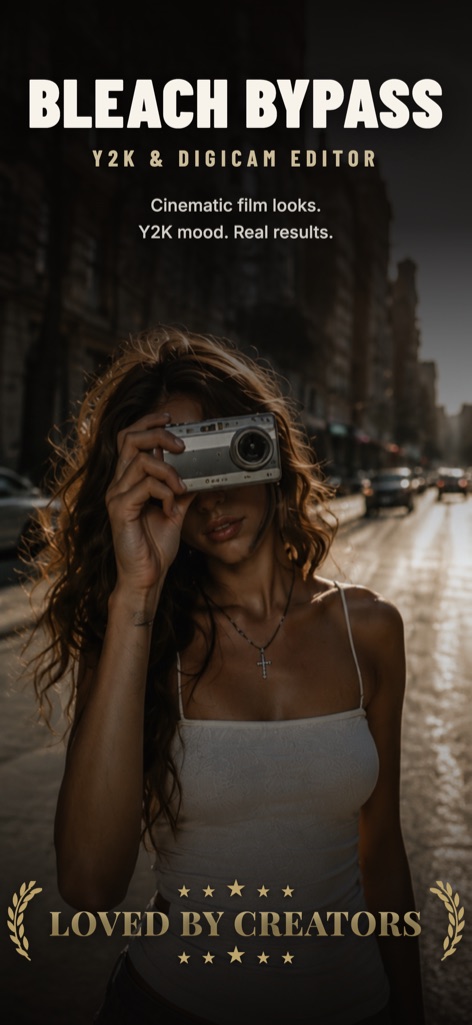 Bleach Bypass — Y2K and digicam editor